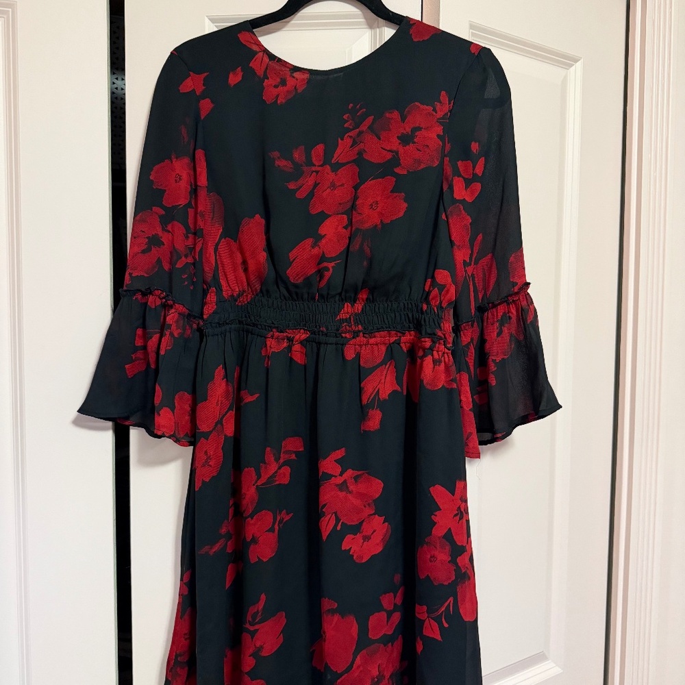 Floral mini dress